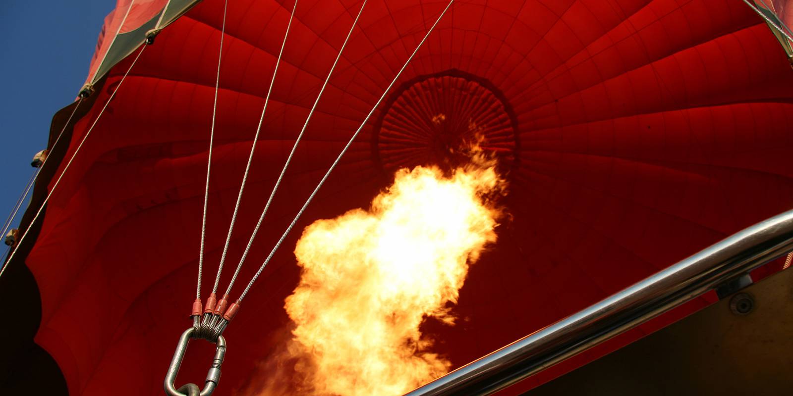 Balloon ride in Egypt, Nile Valley Symbolfoto