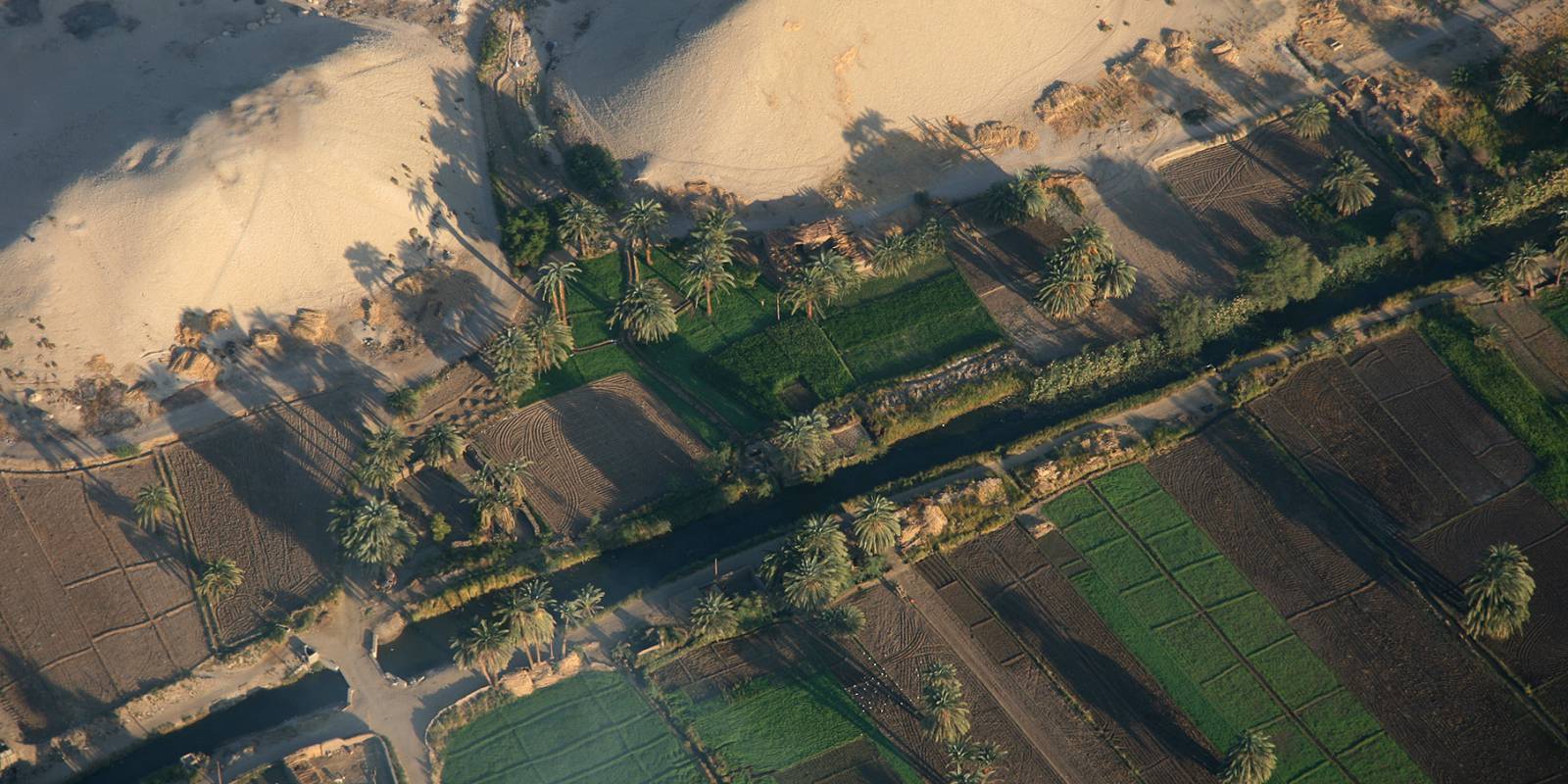 Balloon ride in Egypt, Nile Valley Symbolfoto