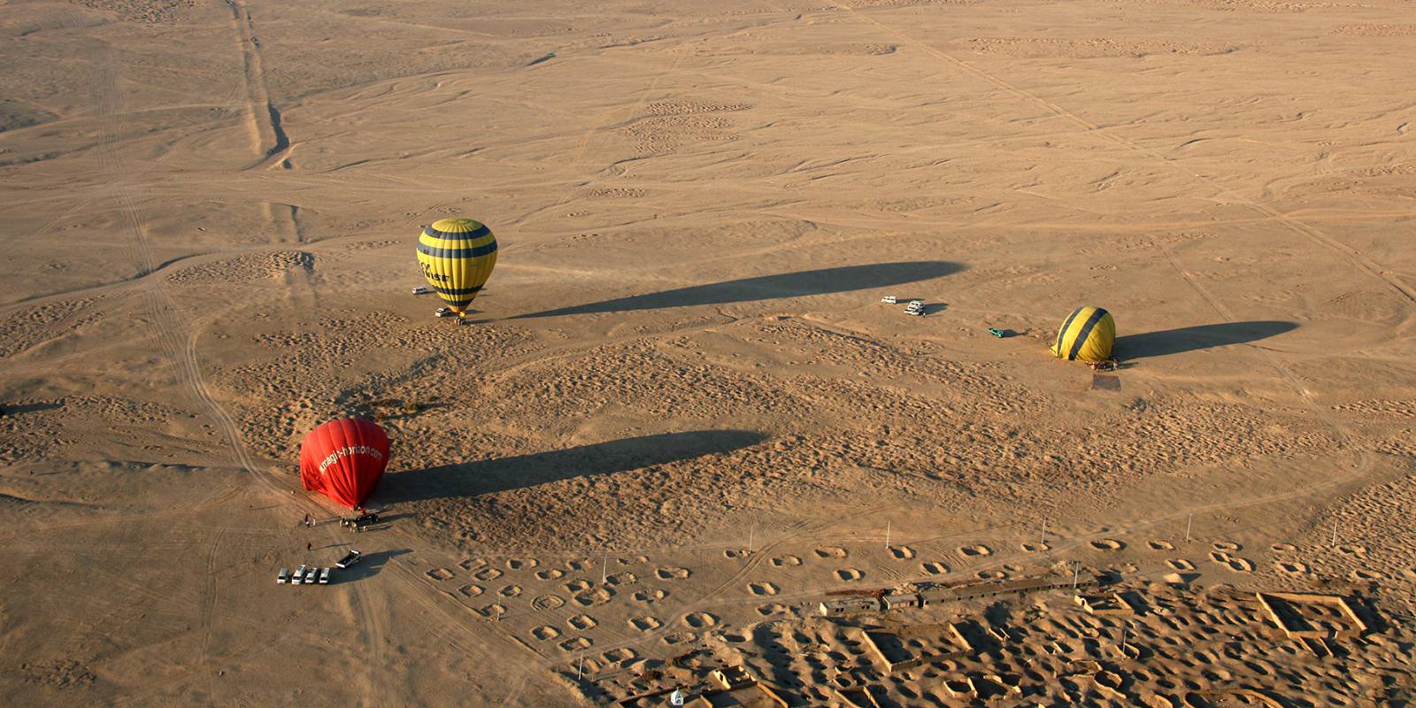 Balloon ride in Egypt, Nile Valley Symbolfoto
