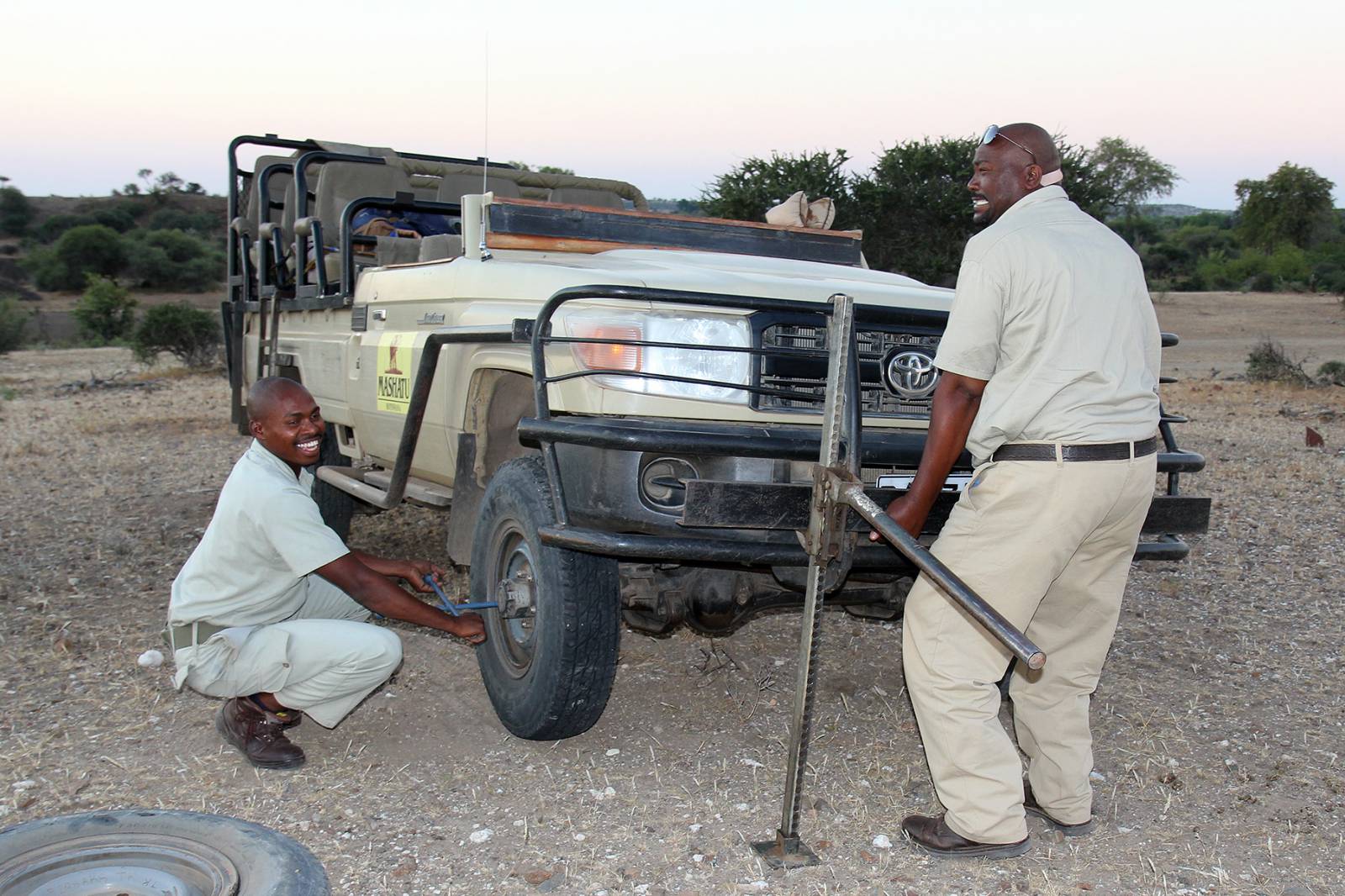 Mashatu Game Reserve - where to stay for pilots in Botswana Symbolfoto
