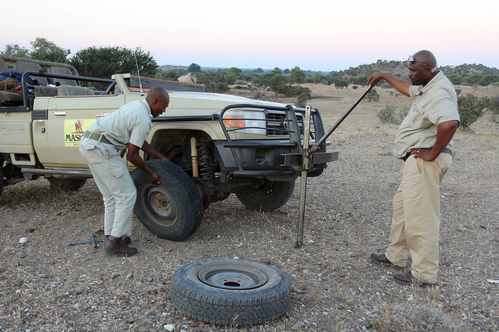 Mashatu Game Reserve - where to stay for pilots in Botswana Symbolfoto