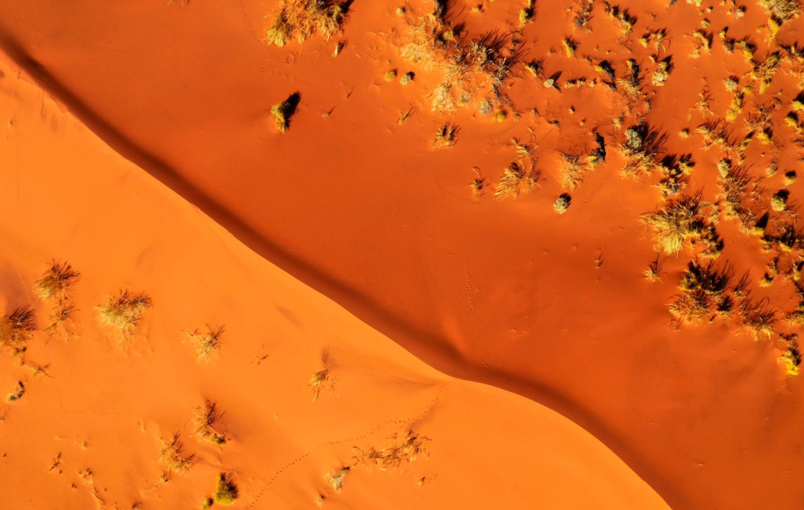 Namibia von Oben Symbolfoto