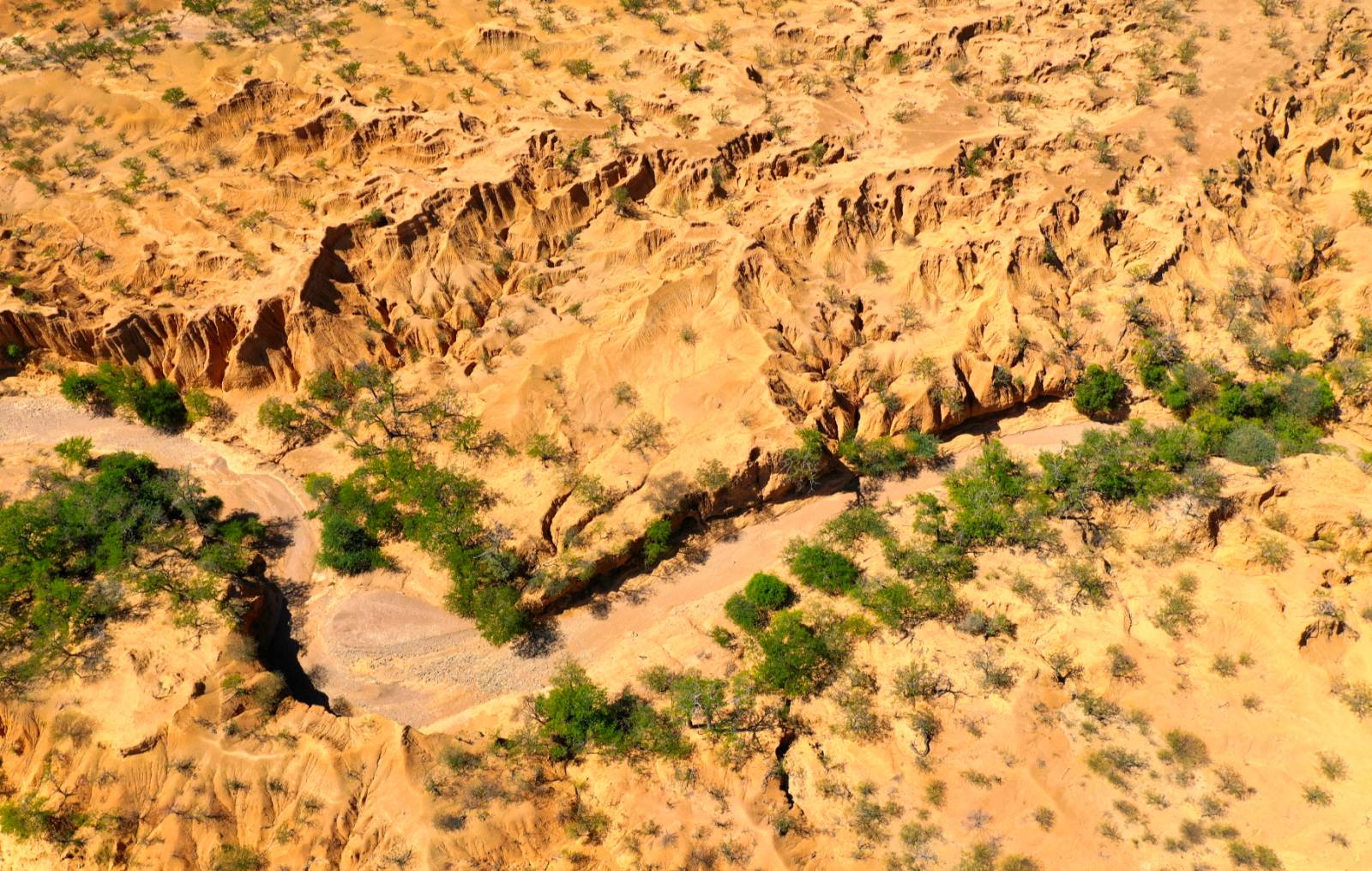 Namibia von Oben Symbolfoto