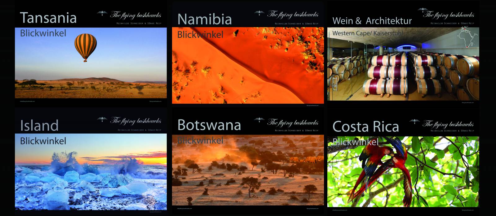 Flying Bushhawks Kalender 2027 Symbolfoto