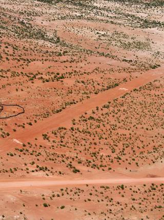 Field inspection at uncontrolled Bush Strips Symbolfoto