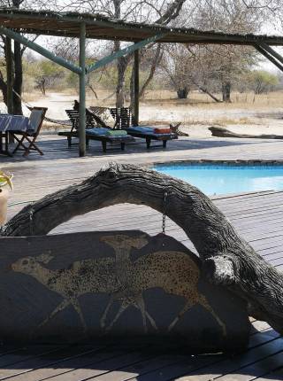 Evolve Back Gham Dhao Lodge former Haina Lodge – where to stay for pilots in Botswana Symbolfoto