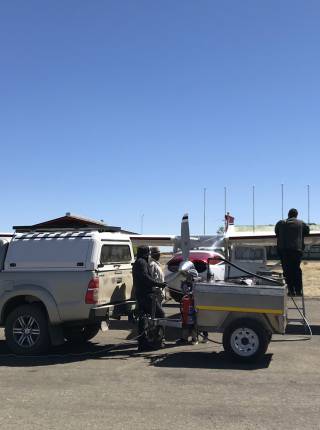 Karoo Gariep Guest Farm - where to stay for pilots in South Africa Symbolfoto