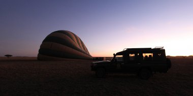 Balloon ride in Tanzania, Serengeti, Bild 1/21